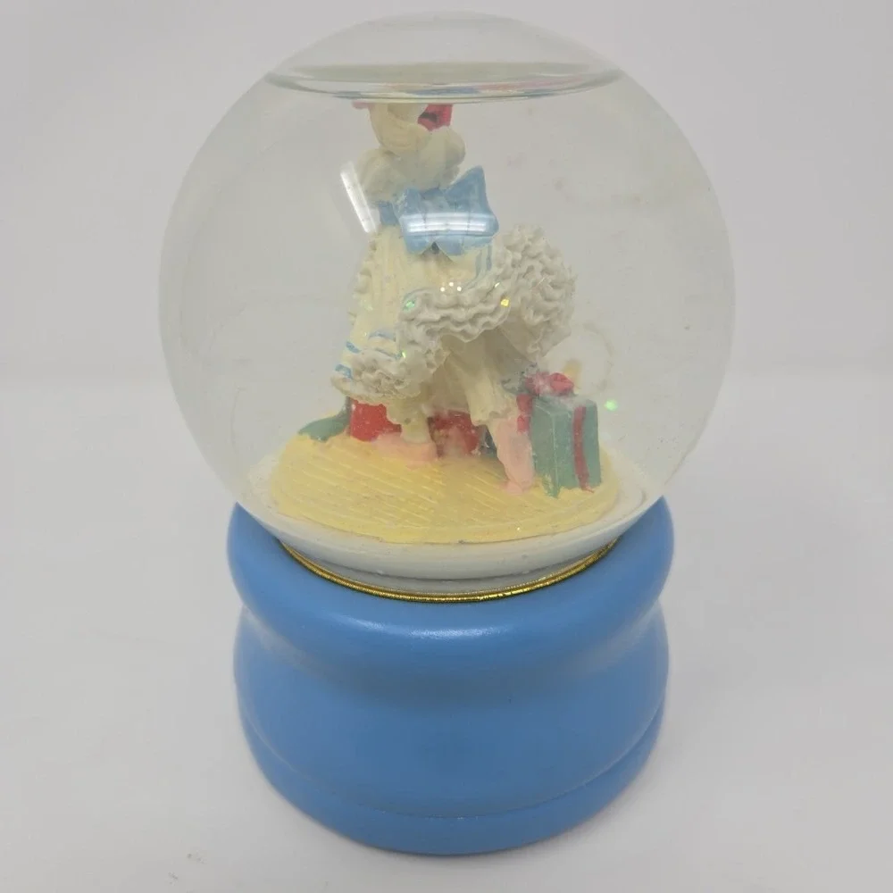 Nutcracker Fantasy  Ballerina Musical Water‎ Snow Globe Music Box Rotating Box